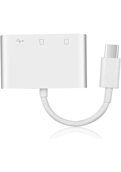 USB Type C To Sd Micro Sd Tf Kart Okuyucu ve USB Çevirici 3 In 1 Dönüştürücü Adaptör 5232 modelleri