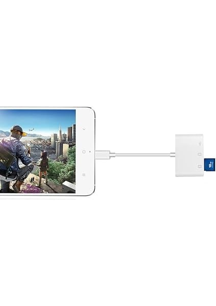 USB Type C To Sd Micro Sd Tf Kart Okuyucu ve USB Çevirici 3 In 1 Dönüştürücü Adaptör 5232 indirimleri