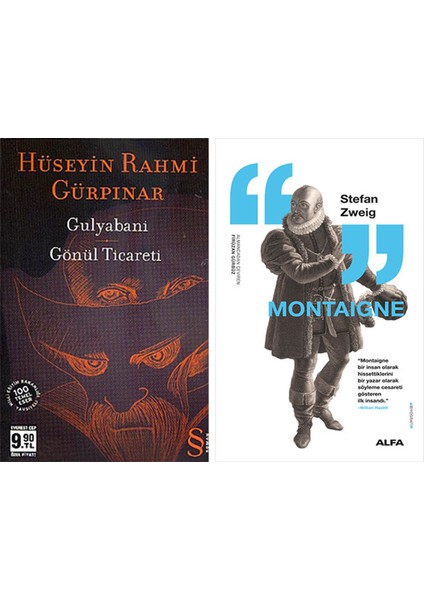 Gulyabani Gönül Ticareti (Cep Boy) + Montaigne