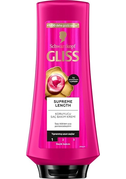Schwarzkopf Supreme Length Saç Kremi 360 ml 1 Paket