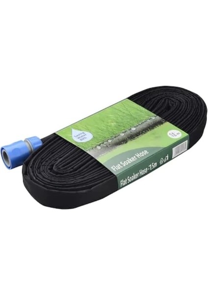 TY9305 Terleyen Sulama Hortumu, Düz, 1/2" Hortum Adaptörlü, 7.5mt