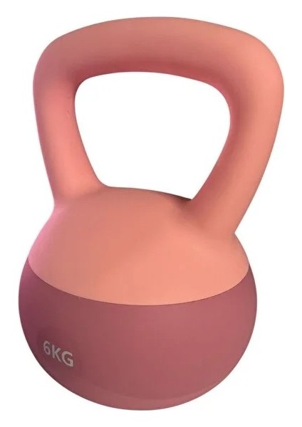 6 kg Soft Kettlebell - Yumuşak Tabanlı, Darbeye Dayanıklı, Sessiz Kullanım modelleri