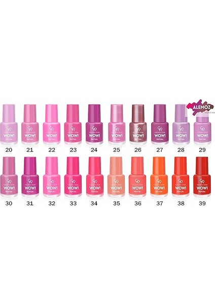 Rose Wow Nail Color No:02 - Oje fırsatları