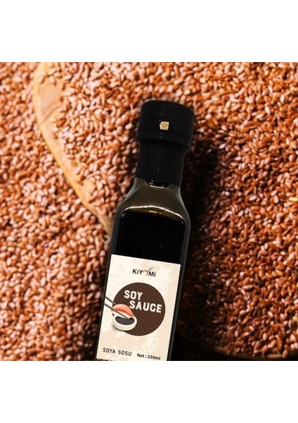 Kiyomi Soya Sosu | Çok Amaçlı Soya Sosu Asya Mutfağı | Daldırma, Sırlama, Turşu, Etler, Izgara Için Baharat | Tavuk ve Mantar Sotelemek Için Soya Sosu, 250 ml