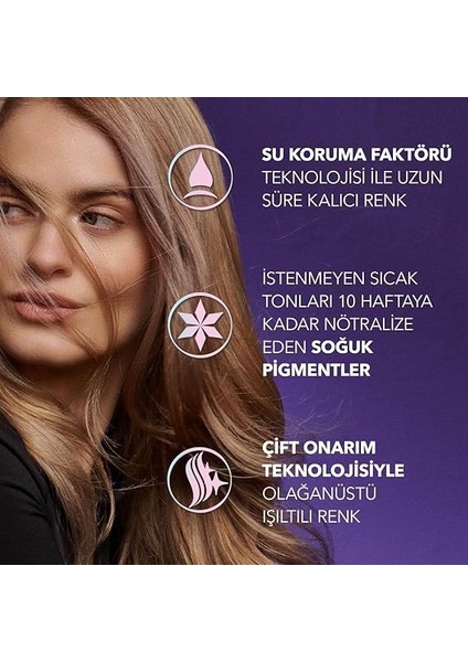 Kit 8-18 Açık Inci Küllü Kumral Saç Boyası fırsatları