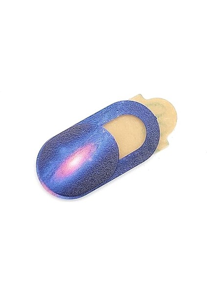 Laptop Tablet Kamera Webcam Kapatıcı Örtücü Sürgülü Kapak Desenli (Rosy Galactia)