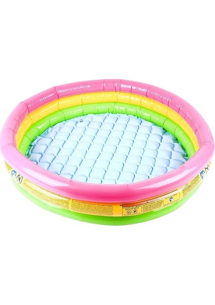 “sunset Glow” Bebek Havuzu, Su Ihtiyacı Yaklaşık 131 L, Şişirilebilir Zemin, 3 Halka, 2 Yaşından Itibaren, 114 x 25 cm
