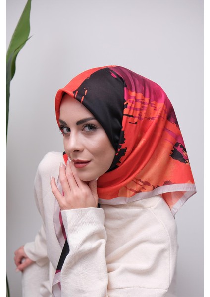 Renkli Karma Desen Dijital Soft Eşarp indirimleri