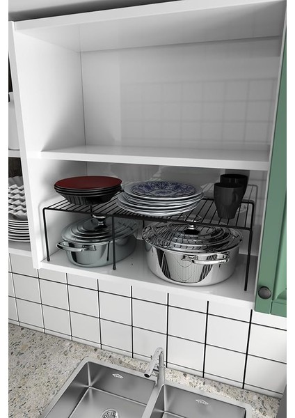 Raf Ayarlanabilir Dolap Içi Düzenleyici Mutfak Düzenleyici Banyo Düzenleyici indirimleri