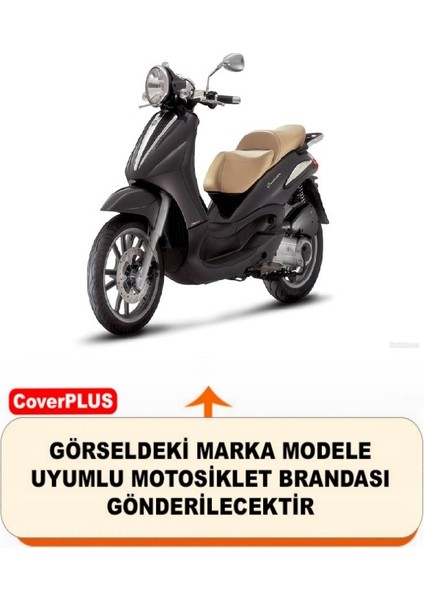 Piaggio Beverly 250 Branda (Arka Çanta Uyumlu) Motosiket Brandası (Siyah Renk) Motor Örtüsü Çadır Su Geçirmez Motosiklet Kılıfı Motor Brandası fiyatları