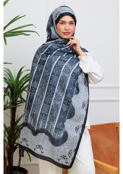 Zarif Paisley Desenli Dijital Soft Şal modelleri