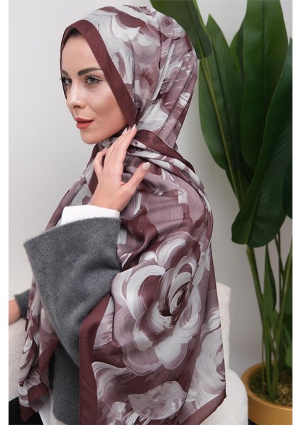 Floral Akrilik Desenli Dijital Soft Şal fırsatları