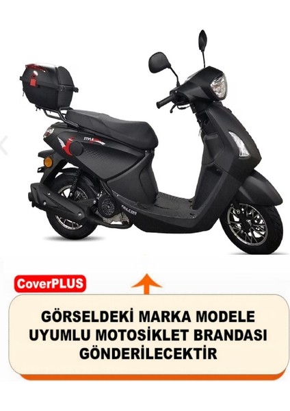 Falcon Style 50 Branda (Arka Çanta Uyumlu) Motosiket Brandası (Gri Renk) Motor Örtüsü Çadır Su Geçirmez Motosiklet Kılıfı Motor Brandası fiyatları