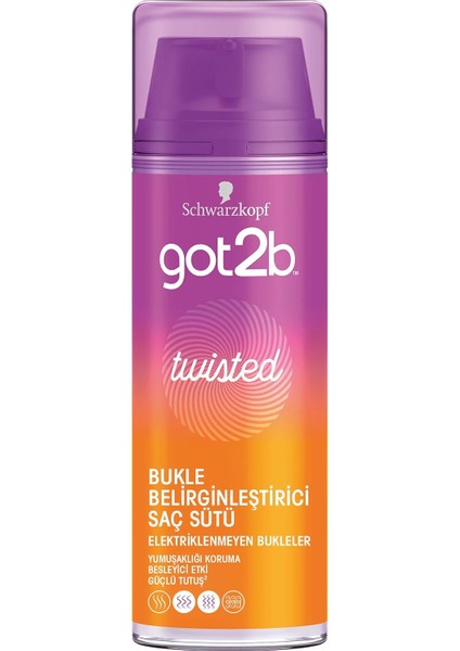 GOT2B Twısted Bukle Belirginleştirici Saç Sütü, 150 ml