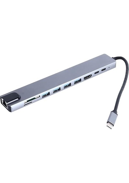 Type C Hub, 10 In 1 4 Adet 3.0 USB Çoklayıcı,4k HDMI Bağlantısı,sd Tf Kart OKUYUCU,RJ45 Ethernet,2 Adet USB C Pc Bağlantı Girişli Adaptörü Macbook ile Uyumlu ZR795 fiyatları