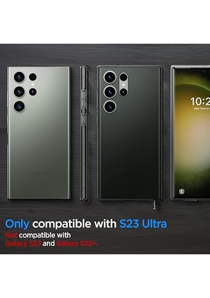 Galaxy S23 Ultra Kılıf Liquid Crystal 4 Tarafı Tam Koruma Space Crystal - ACS05611 fiyatları