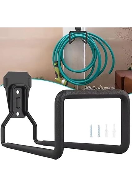 Metal Bahçe Hortumu Tutucu Askı - Duvara Monte Güçlü Hortum Düzenleyici Kanca fiyatları