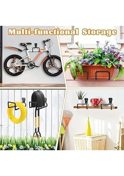 Metal Bahçe Hortumu Tutucu Askı - Duvara Monte Güçlü Hortum Düzenleyici Kanca fırsatları