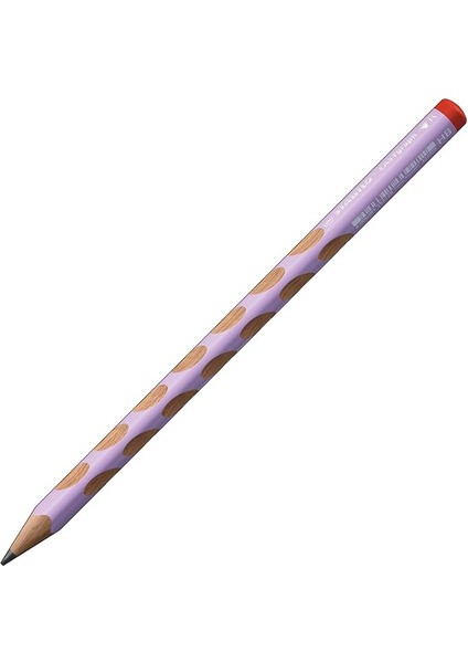 Easygraph - Ergonomik Kurşun Kalem - Sağ El - Pastel Lila