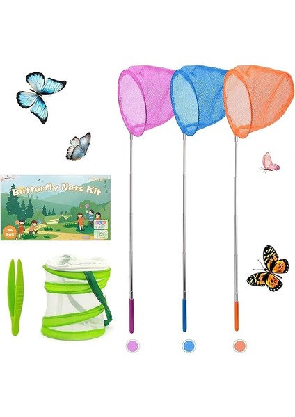 Kepçesi Havuz Kepçesi Kelebek Kuş Balık Yakalama Kepçesi