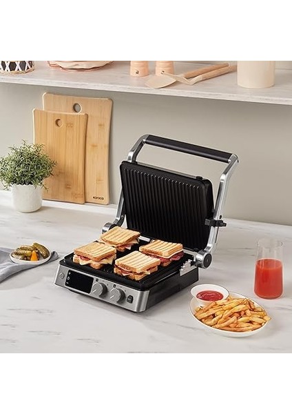 Compact Steel Inox 2008 Izgara ve Tost Makinesi fırsatları