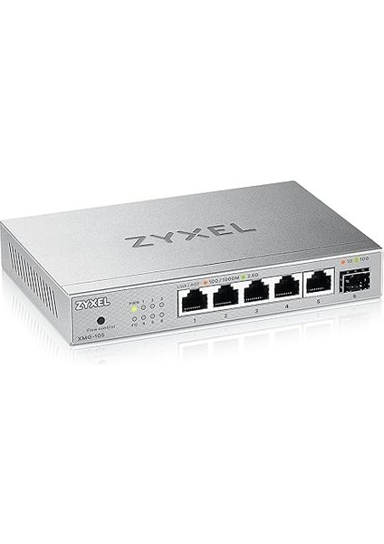 5-Port 2.5g Multi-Gig Unmanaged Switch | 1 x 10G Sfp+ | Desktop/wall Mount [XMG-105]