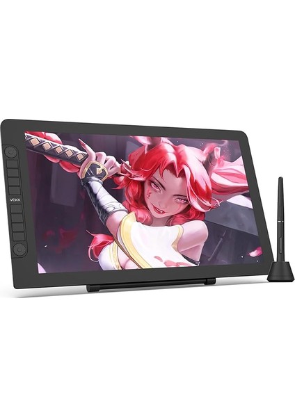 VK2200PRO 21.5" IPS Fullhd Tam Lamine Ekran, 8 Kısayol,2 Scroll Tuşlu Sağ/sol El Grafik Tablet
