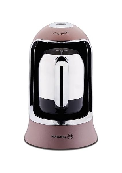 Kahvekolik Rosagold/krom Otomatik Kahve Makinesi fiyatları