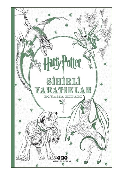 Harry Potter Sihirli Yaratıklar Boyama Kitabı