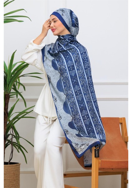 Zarif Paisley Desenli Dijital Soft Şal fırsatları
