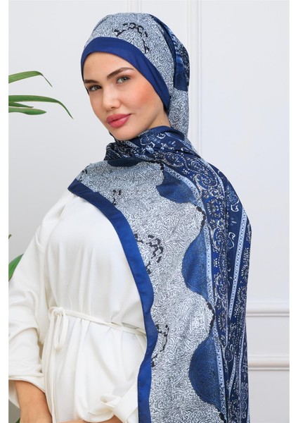 Zarif Paisley Desenli Dijital Soft Şal indirimleri