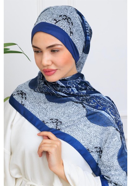 Zarif Paisley Desenli Dijital Soft Şal