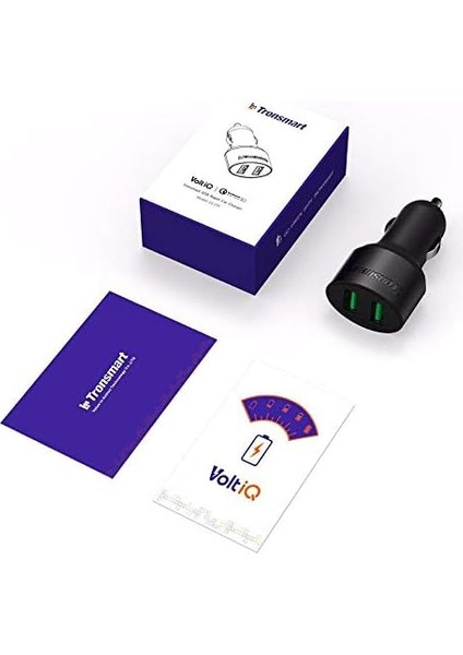 CC2TF Çift USB Çıkışlı Qualcomm Qc 3.0 Araç Şarj Cihazı fiyatları