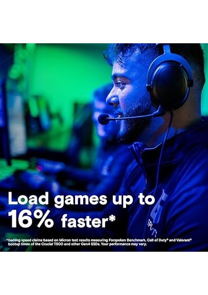 T500 1tb Gen4 Nvme M.2 Dahili Oyun SSD Soğutuculu, 7300 Mb/s'ye Kadar, Playstation 5 Uyumlu + 1mo Adobe cc Tüm Uygulamalar - CT1000T500SSD5 fırsatları