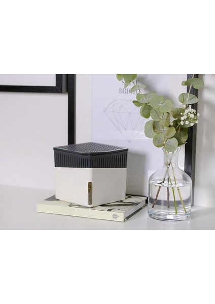 Naturel Nem Alıcı Rutubet ve Küf Önleyici Kare Aparat Beyaz | 500 gr Tablet Ile Etkili Çözüm