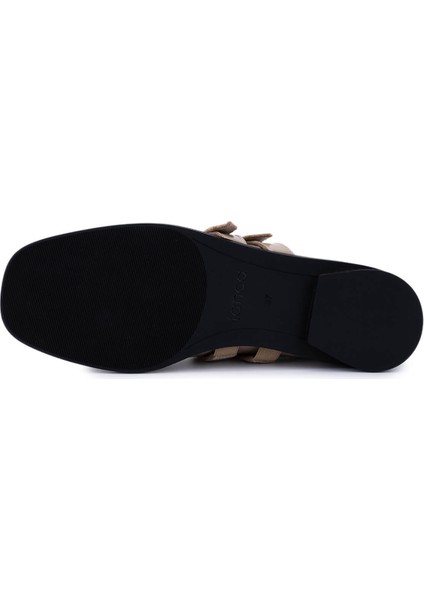 Kadın Hakiki Deri Vizon Rugan Babet Ayakkabı 899 12625 Bn Ayk SK25-26 Vızon Krsk Rgn fırsatları