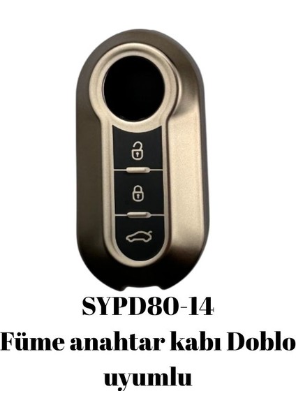 Füme Anahtar Kabı Doblo Uyumlu / SYPD80-14