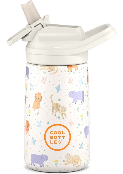 Dreamworld Serisi Roar Time Çelik Suluk - 350ML - Bej modelleri