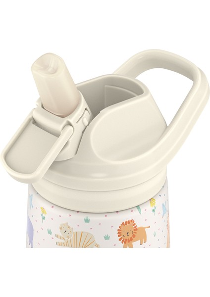 Dreamworld Serisi Roar Time Çelik Suluk - 350ML - Bej fırsatları