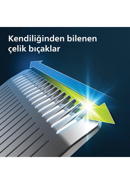 10'u 1 Arada Erkek Bakım Seti - Yüz/saç/vücut (Islak/kuru Kullanım) MG5920/15 modelleri