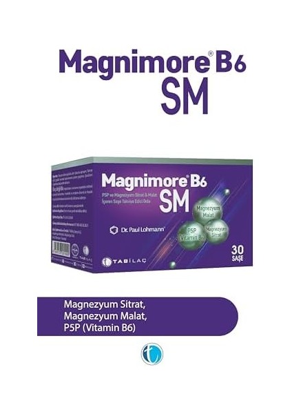Tab Ilaç Magnimore B6 Sm 30 Saşe modelleri