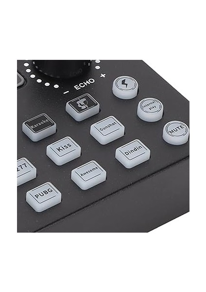 Mikser, Stream Güverte Ses Arabirimi 48KHZ Mikseri Çift Kanallı Fiş ve Dinamik Mikrofon Için USB Canlı Kartı, Canlı Kartı indirimleri