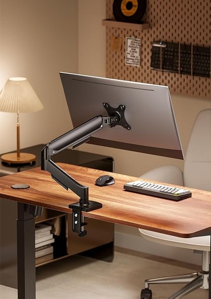 Monitör Tutucu 17" - 35" Ekranlar Için 9kg Taşıyabilir, LCD LED Amortisörlü Vesa Monitör Tutucu fiyatları