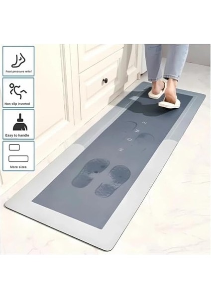 Banyo Paspası-Kaymaz Tabanlı-Süper Emici Banyo Paspası-Abdest Paspası-Uzun (Mavi) NKS129-M fiyatları