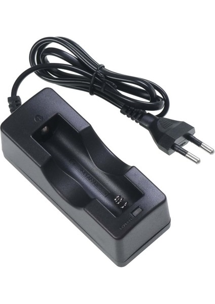 18650 Pil Şarj Cihazı Tekli Kablolu RC-12851