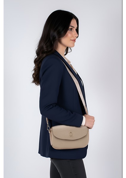 Astarlı Askılı 2 Bölmel Kadın El ve Omuz Çantası 111001