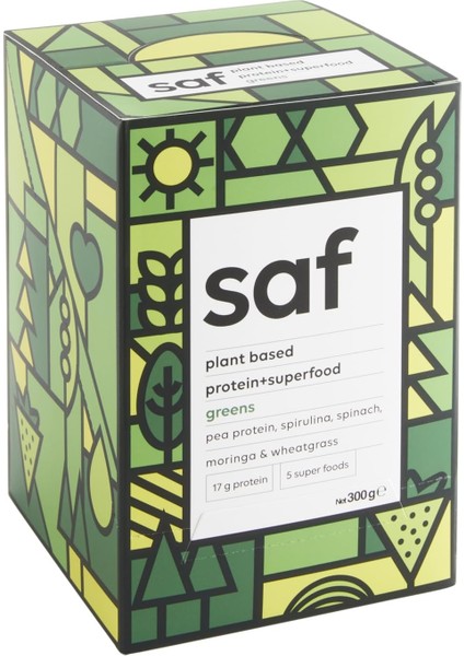 Saf Greens Mix Saşe Protein Tozu 10 x 30GR