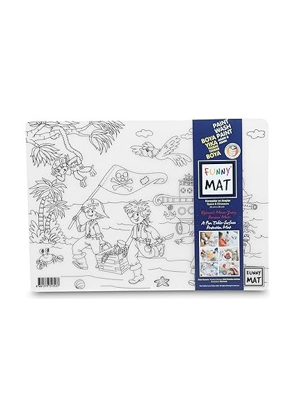 Çocuk Funny Mat - Korsan 25X35CM - Yeni fiyatları