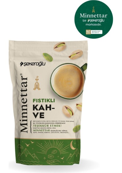Minnettar Fıstıklı Kahve 165 Gr
