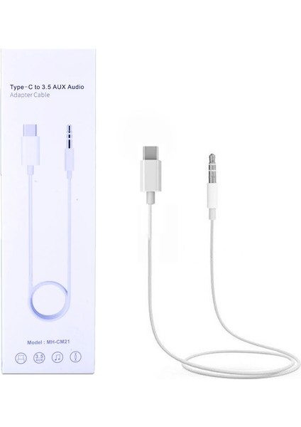 Ally MH-CM21 Type -C T0 3.5mm Aux Ses Aktarım KABLOSU-(5775)
